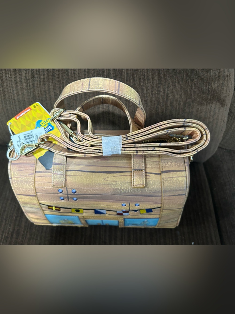 Loungefly X Nickelodeon SpongeBob SquarePants Krusty Krab Crossbody/Handle Bag🧽 - Picture 12 of 15